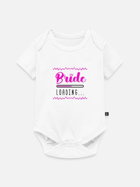 bride loading - Baby Premium Kurzarmbody - Weiß