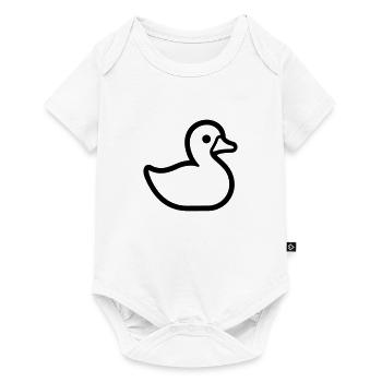 Canard - Body à manches courtes Premium Bébé - blanc - Devant