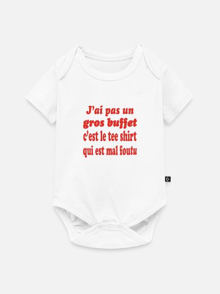 Mama-Humor - Baby Premium Kurzarmbody - Weiß