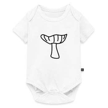 Champignon - Body à manches courtes Premium Bébé - blanc - Devant