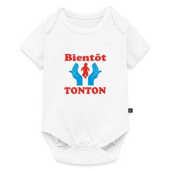 SOON TO BE UNCLE - Baby Premium short-sleeve bodysuit - white - Front