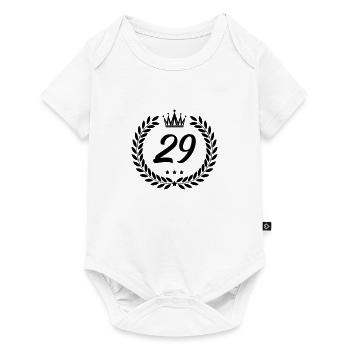 wappen 29 - Baby Premium Kurzarmbody - Weiß - Vorne