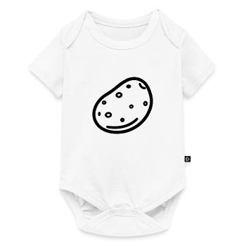 potato - Baby Premium short-sleeve bodysuit - white - Front