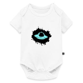 Ufo blobs - Baby Premium short-sleeve bodysuit - white - Front