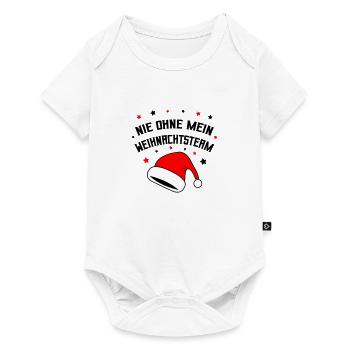 Never without my Christmas team - Baby Premium short-sleeve bodysuit - white - Front