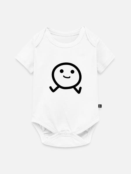 Mann - Baby Premium Kurzarmbody - Weiß