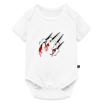 claws 01 - Baby Premium short-sleeve bodysuit - white - Front