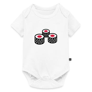 Sushi - Body à manches courtes Premium Bébé - blanc - Devant