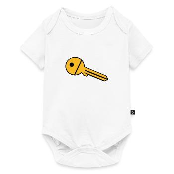 key - Baby Premium short-sleeve bodysuit - white - Front