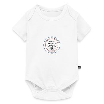 Col du Tourmalet - Baby Premium Kurzarmbody - Weiß - Vorne