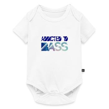 Addicted to bass - Baby Premium short-sleeve bodysuit - white - Front