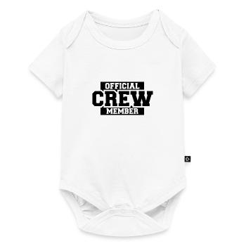 Crew - Baby Premium short-sleeve bodysuit - white - Front