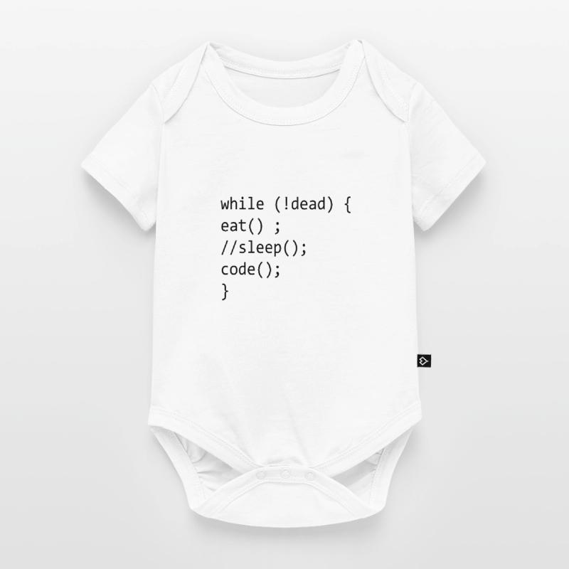 Code Admin Informatique Nerd Programmation Body à manches courtes Premium Bébé