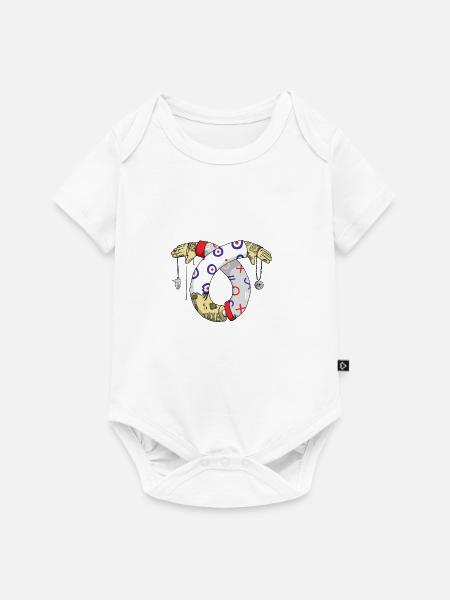 Tatoo Illustration - Baby Premium Kurzarmbody - Weiß
