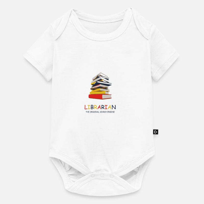 Library Library Librarian - Baby Premium short-sleeve bodysuit - white