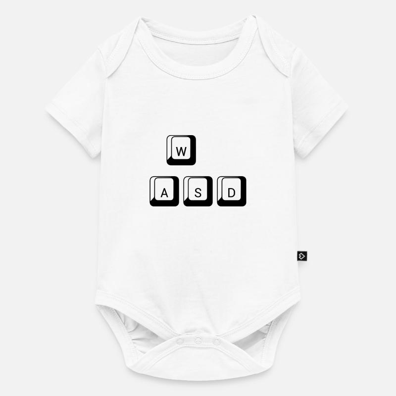 WASD - Body à manches courtes Premium Bébé - blanc