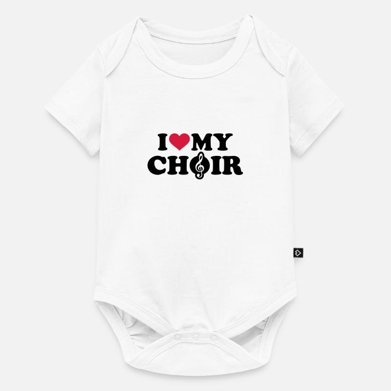 Choir - Baby Premium short-sleeve bodysuit - white