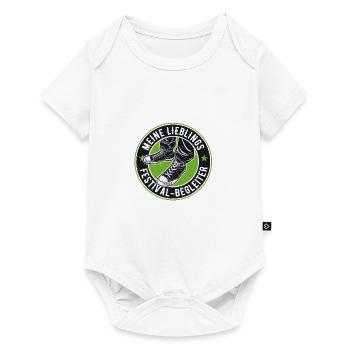 MEIN LIEBLINGS FESTIVAL BEGLEITER - Baby Premium Kurzarmbody - Weiß - Vorne