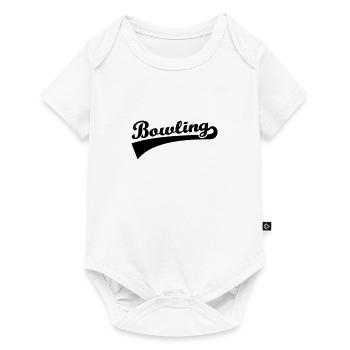 Bowling - Baby Premium Kurzarmbody - Weiß - Vorne