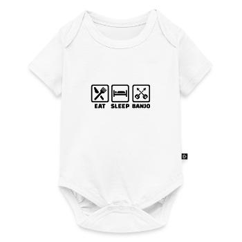 banjo - Baby Premium short-sleeve bodysuit - white - Front