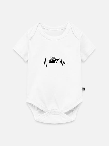 Kreuzfahrt - Baby Premium Kurzarmbody - Weiß