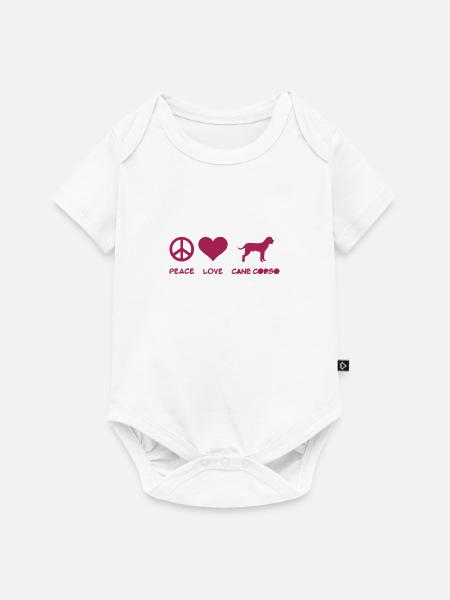 Cane Corso - Baby Premium Kurzarmbody - Weiß