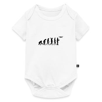 drone - Body à manches courtes Premium Bébé - blanc - Devant