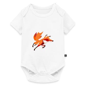 renard - Body à manches courtes Premium Bébé - blanc - Devant