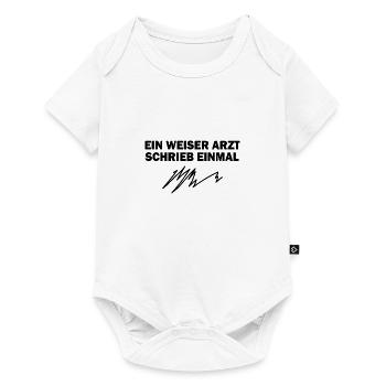 Arzt Geschenk Notarzt Medizin Krankenwagen - Baby Premium Kurzarmbody - Weiß - Vorne