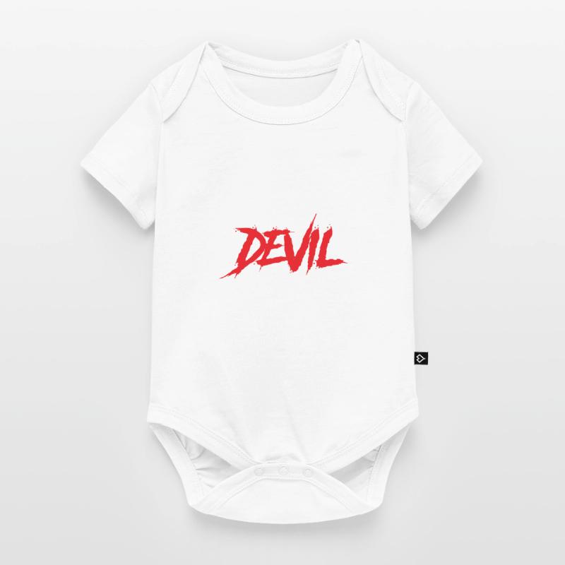 DEVIL Baby Premium short-sleeve bodysuit