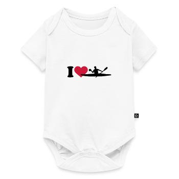 canoe Polo - Baby Premium short-sleeve bodysuit - white - Front