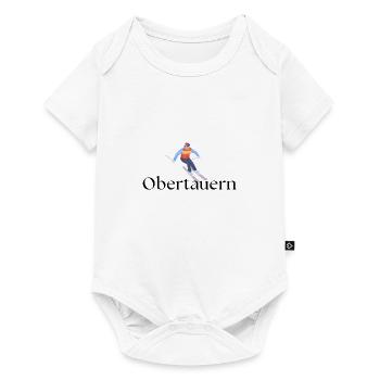 Obertauern - Skiing - Salzburg - Après Ski - Baby Premium short-sleeve bodysuit - white - Front