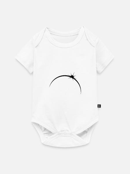 Sonnenaufgang Planet - Baby Premium Kurzarmbody - Weiß