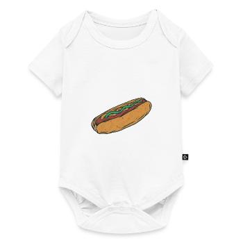Hot-dog - Body à manches courtes Premium Bébé - blanc - Devant