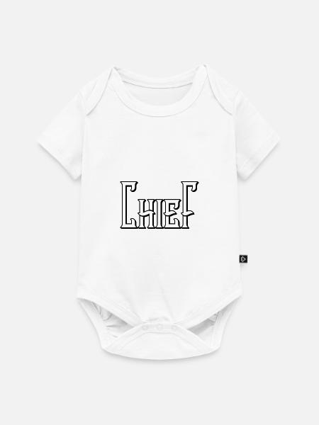 Chief - Baby Premium Kurzarmbody - Weiß