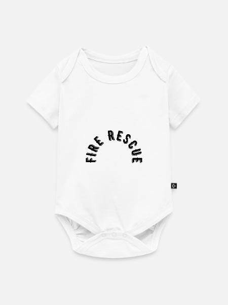 Fire Rescue - Baby Premium Kurzarmbody - Weiß