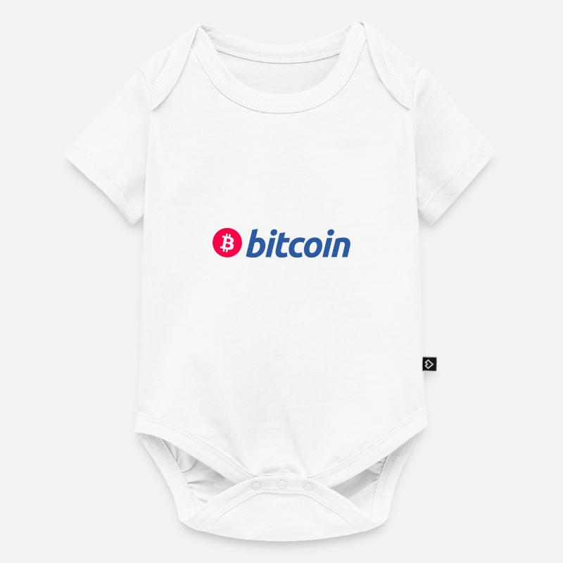 Bitcoin (Bitcoin) - Baby Premium Kurzarmbody - Weiß