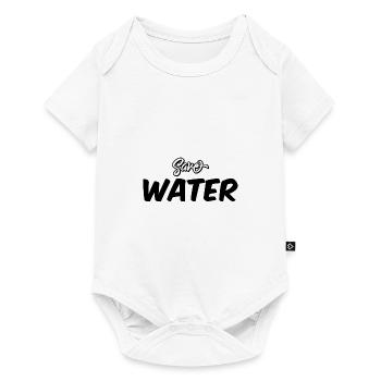 Save Water - Baby Premium short-sleeve bodysuit - white - Front