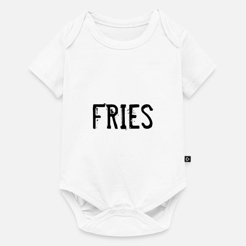 Fries - Baby Premium Kurzarmbody - Weiß