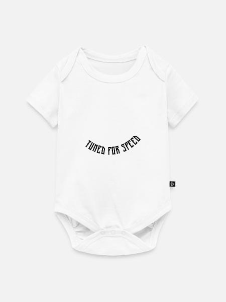 Tuned for speed - Baby Premium Kurzarmbody - Weiß