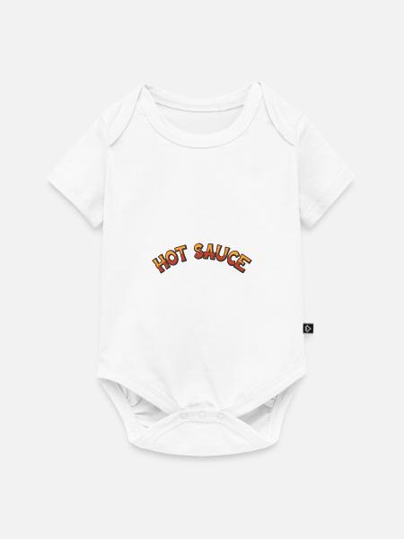 Hot Sauce - Baby Premium Kurzarmbody - Weiß