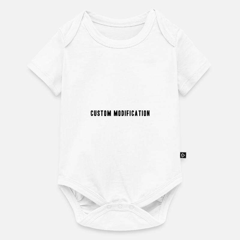 Modification personnalisée - Body à manches courtes Premium Bébé - blanc