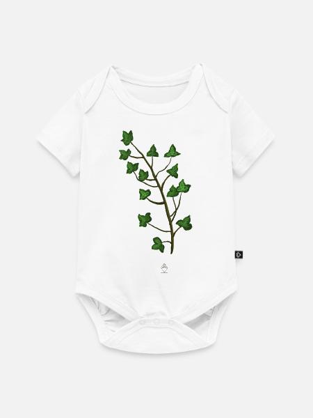 Efeu Trinity - Baby Premium Kurzarmbody - Weiß
