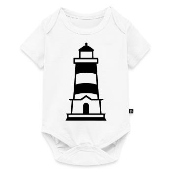 Lighthouse - Baby Premium short-sleeve bodysuit - white - Front