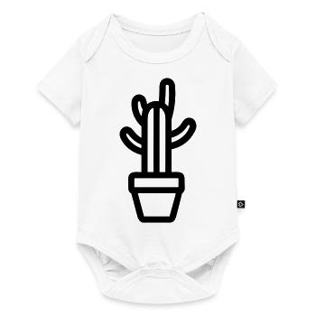 Cactus - Baby Premium short-sleeve bodysuit - white - Front