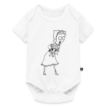 SERBSKA JANKA - contour - - Baby Premium short-sleeve bodysuit - white - Front