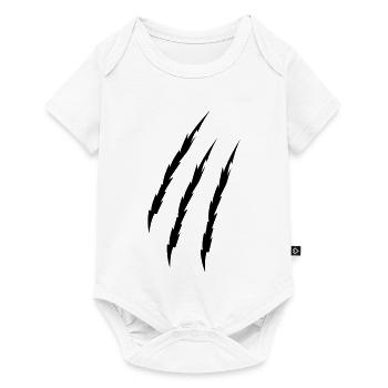 claw - Baby Premium short-sleeve bodysuit - white - Front