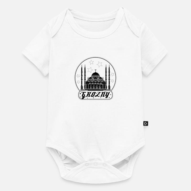 Grozny Geschenk Tschetschenien Dagestan Chechen - Baby Premium Kurzarmbody - Weiß