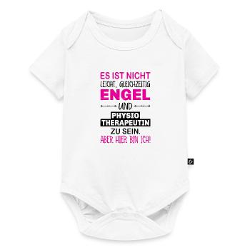 Physiotherapeutin Geschenke Physiotherapeut Physio - Baby Premium Kurzarmbody - Weiß - Vorne