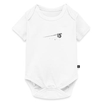 Fly Fishing Fly Rod Fly Fisherman - Baby Premium short-sleeve bodysuit - white - Front